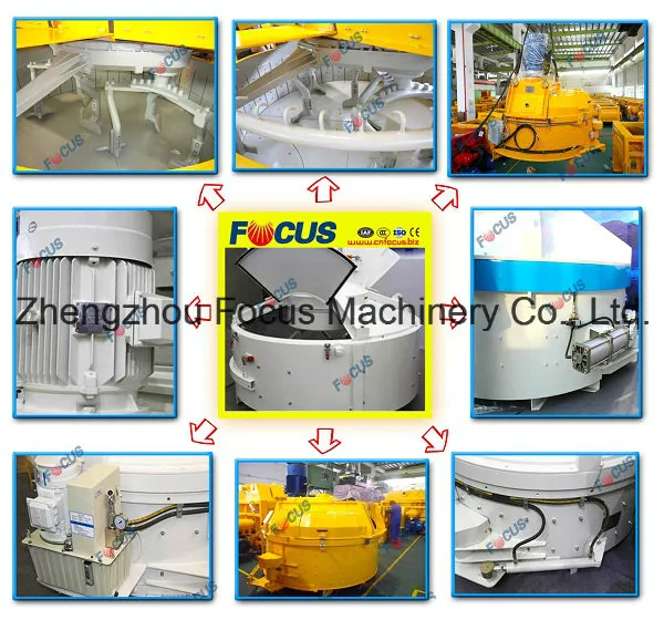 MP500, MP1000, MP2000 Vertical Shaft Planetary Concrete Mixer, Cement Mixer for Sale