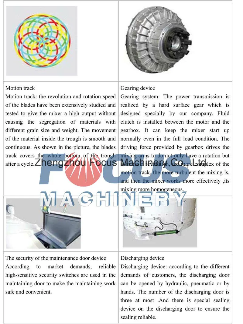 MP500, MP1000, MP2000 Vertical Shaft Planetary Concrete Mixer, Cement Mixer for Sale