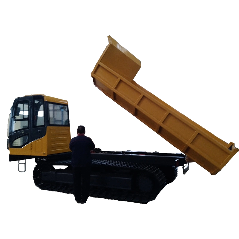 Mst- 2200 Rubber Tracked Crawler Carriers Dumper Crawler Transporter Track Carrier