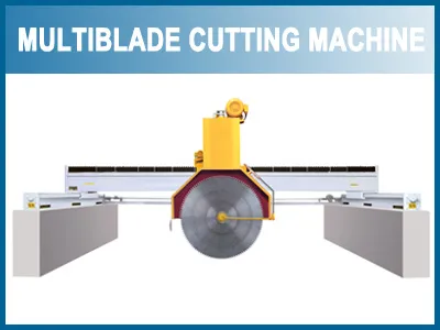 Multi Blade Block Cutter for Granite Marble Dq2200/2500/2800