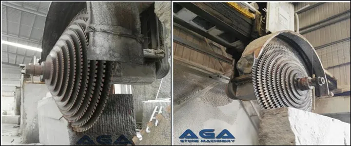 Multi Blade Block Cutter for Granite Marble Dq2200/2500/2800