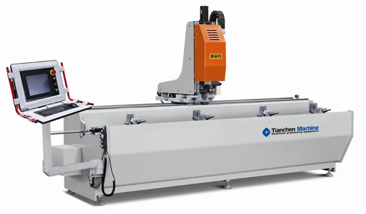 Multi Spindle Copy Router for Aluminum Window and Door with 3+1 Axis