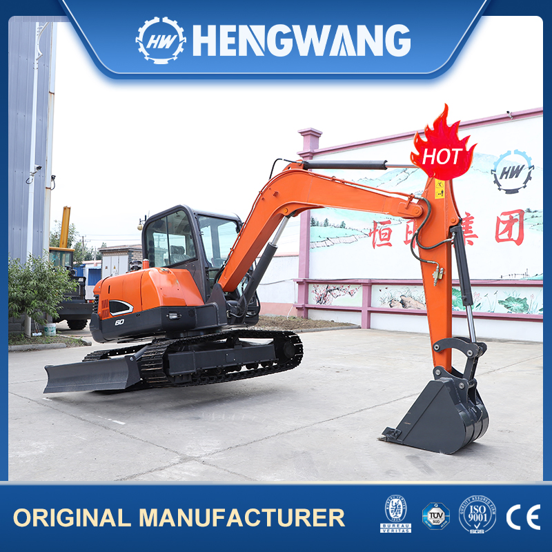 New Digger Machine Mini Excavator 6 Ton