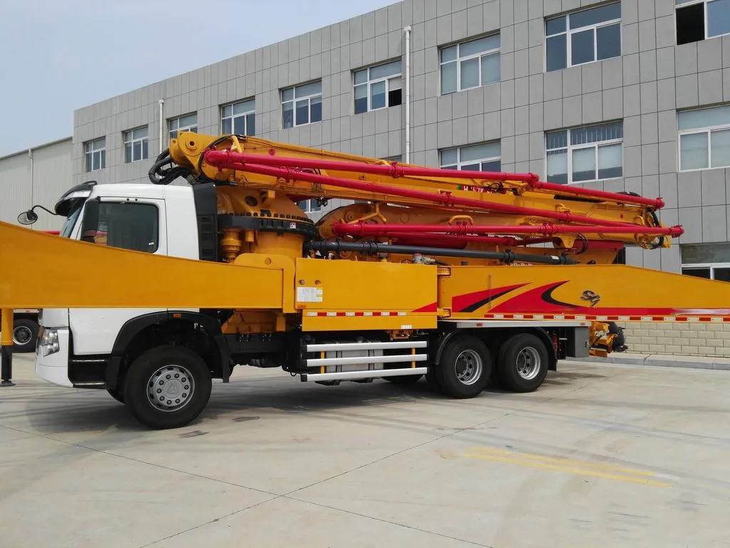 Official Manufacturer Hb39K 39m Truck Mounted Concrete Pump
