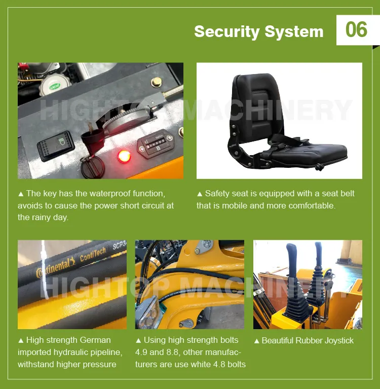 Operating Weight 1000kg Cheap Price Mini Excavator for Sale