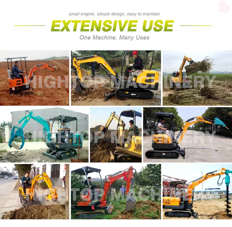 Operating Weight 1000kg Cheap Price Mini Excavator for Sale