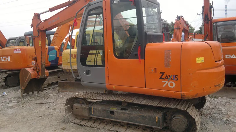 Original Japan Used Hitachi Zx70 with Good Work Condition Hitachi Mini Excavator