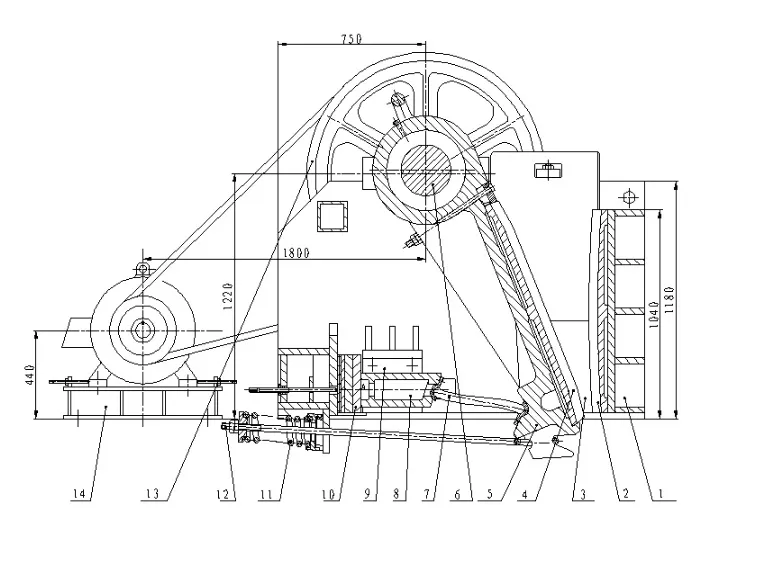 PE750*1060 Jaw Crusher for Sale, with The Best Quality