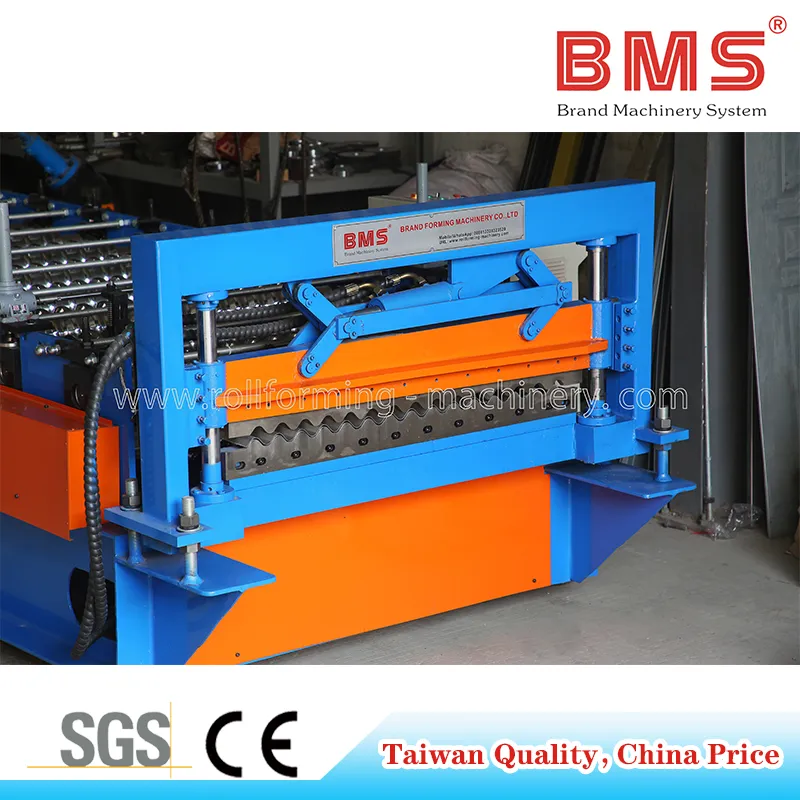 Precision Machining Metal Corrugated Roof Panel Roll Forming Machine