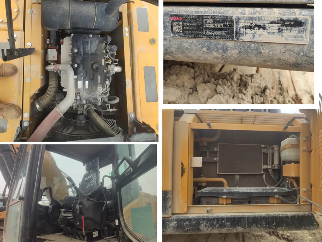 Prospective New Internal Combustion Drive Used Energy Conservation and Environment Protection Sany Second Hand Excavator Sy205c
