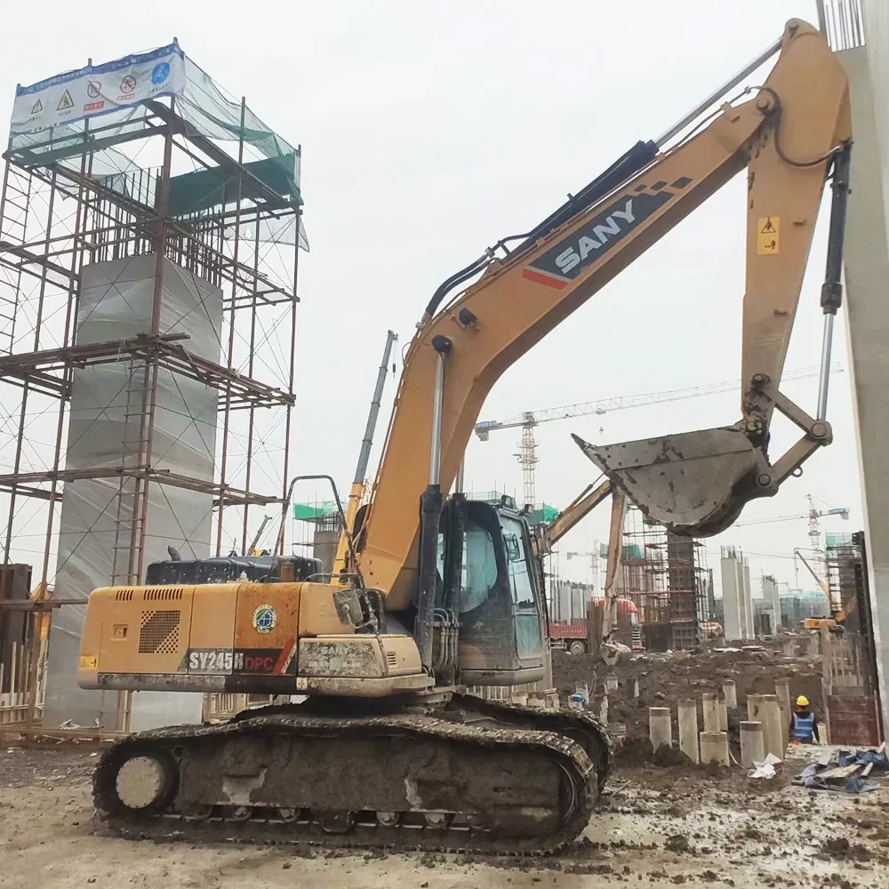Prospective New Second Hand High Operating Efficiency 21.5ton Hydraulic Crawler Excavator Sy205 with Strong Structure