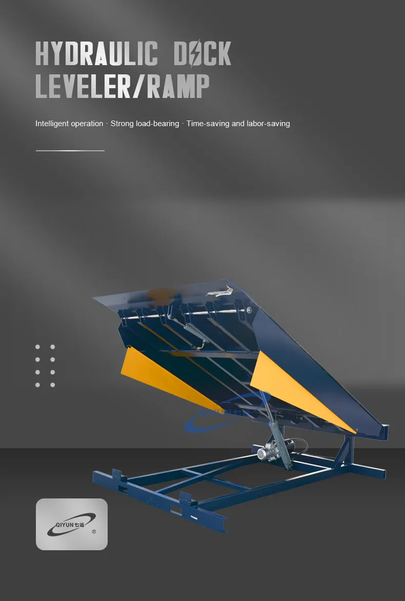 Qiyun CE ISO Stationary 6000kg 8000kg Loading and Loading Platform Logistics Use Dock Leveler with Good Quality