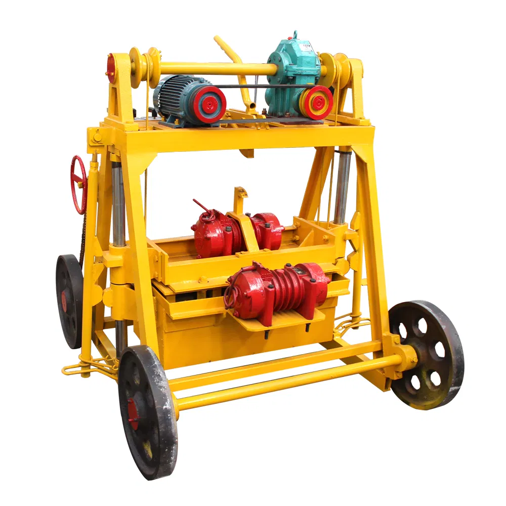 Qmj4-40 Building Construction Movable Brick Block Pressing Machine