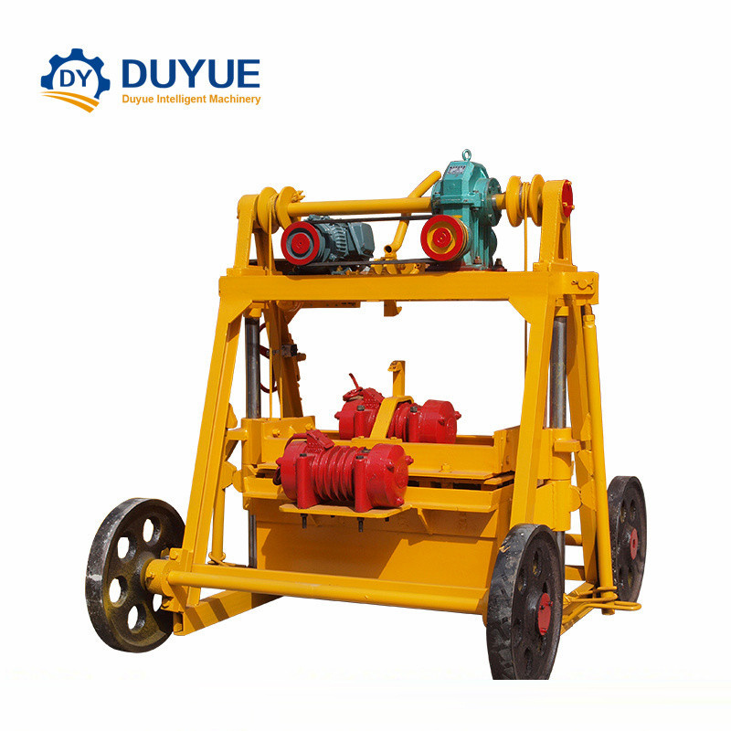 Qmy4-45 Henry Mobile Block Making Machine Laying Block Making Machine