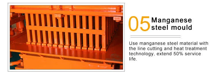 Qt10-15 Concrete Cement Paver Fully Automatic Hollow Brick Machine