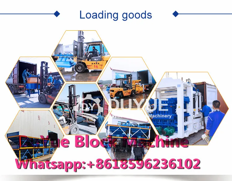 Qt10-15 Excellent Performance Suitable for Large-Scale Production Concrete Block Making Machine, Red Bricks Making Machine
