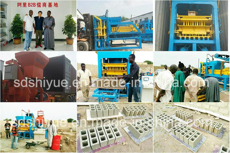 Qt4-15 Fully Automatic Vibration Hollow Brick /Block Making Machine Price