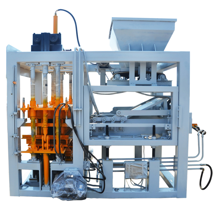 Qt4-15 Hydraulic Press Automatic Interlock Block Making Machine Factory