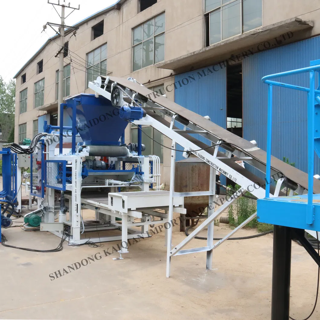 Qt4-15 Machine for 5inch/6inch Cement Interlock Paver Brick Block Making Machine