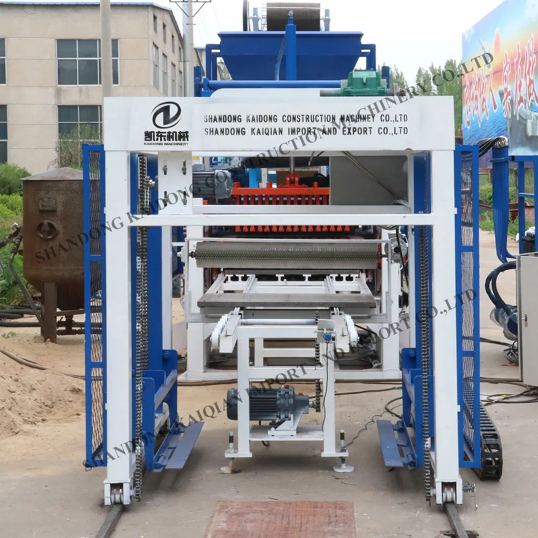 Qt4-15 Machine for 5inch/6inch Cement Interlock Paver Brick Block Making Machine