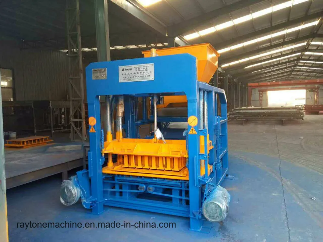 Qt4-18 Automatic Concrete Block Making Machine Cement Brick Machinery