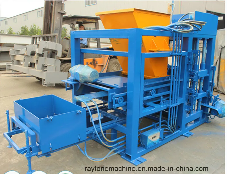 Qt4-18 Automatic Concrete Block Making Machine Cement Brick Machinery