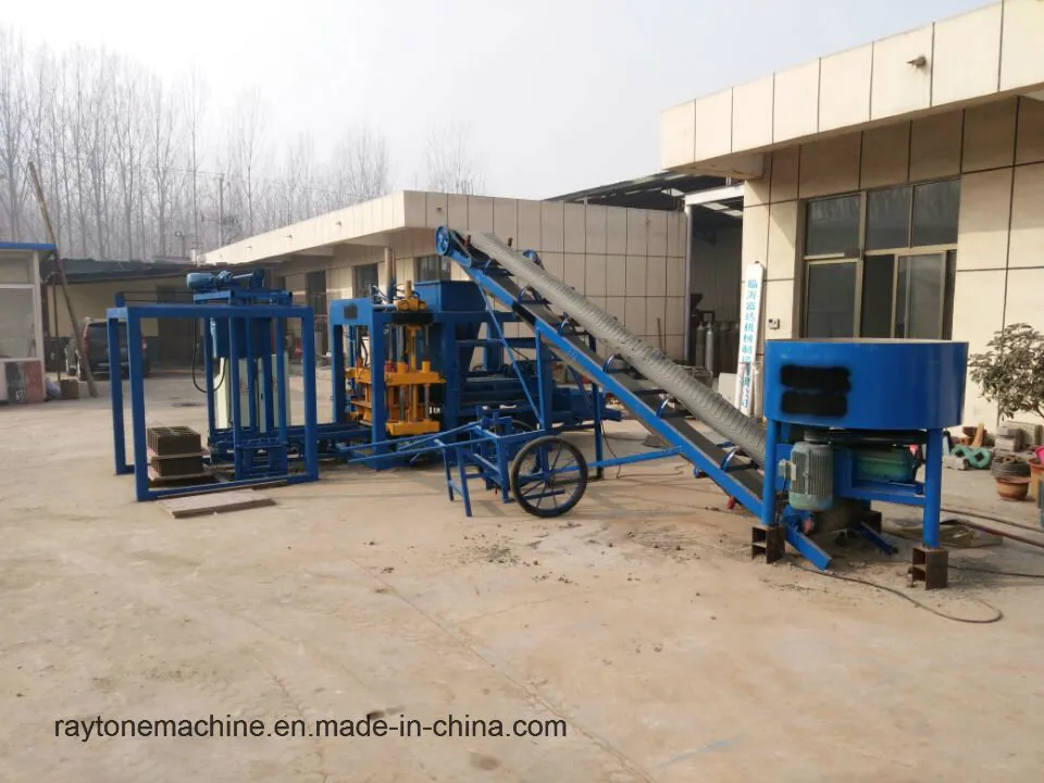 Qt4-18 Automatic Concrete Block Making Machine Cement Brick Machinery