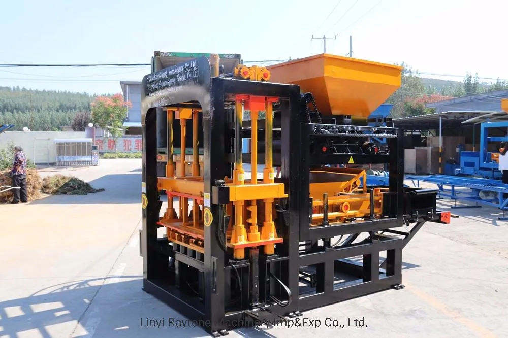 Qt4-18 Automatic Hydraulic Cement Concrete Hollow Block Paver Brick Making Machine