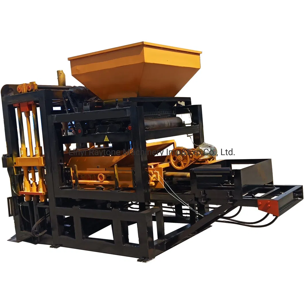 Qt4-18 Concrete Brick Cement Block Hollow Interlocking Brick Making Machine