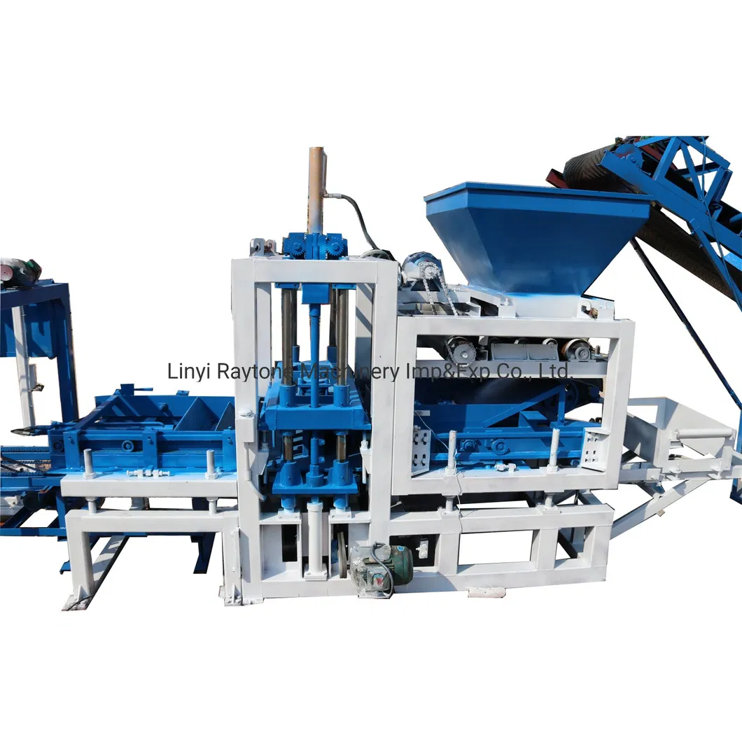 Qt4-18 Concrete Brick Cement Block Hollow Interlocking Brick Making Machine
