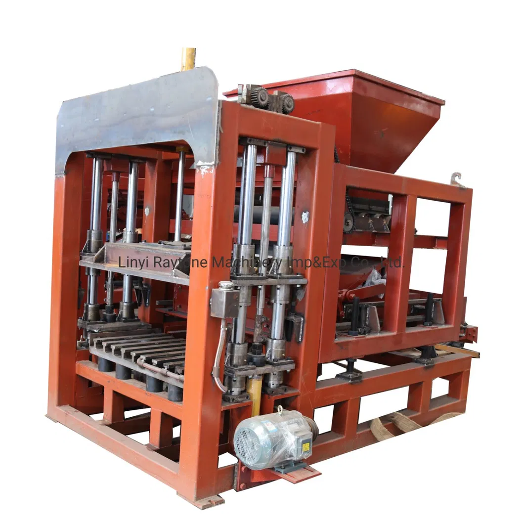 Qt4-18 Hollow Solid Paver Brick Block Making Machine for Building Construction