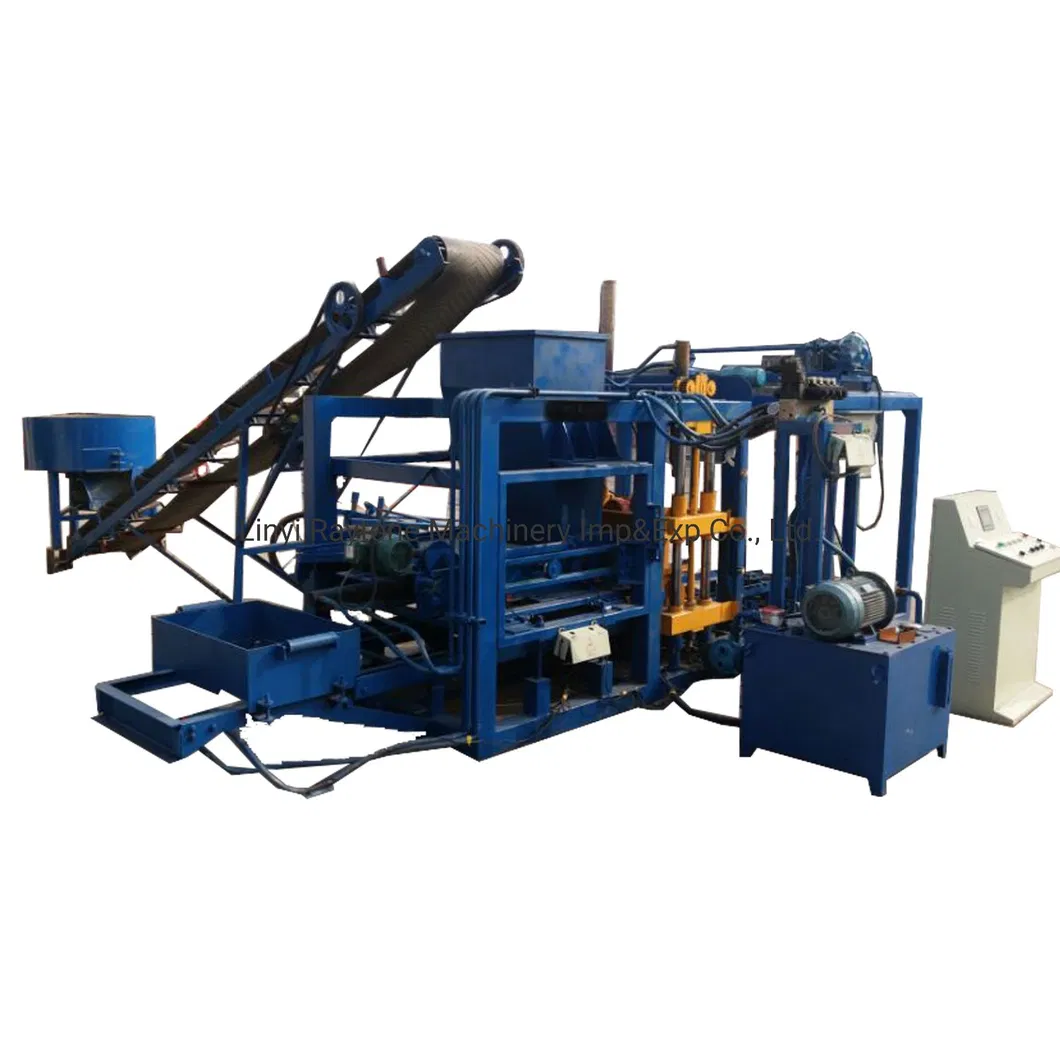 Qt4-18 Hollow Solid Paver Brick Block Making Machine for Building Construction