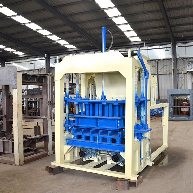 Qt4-20 Hydraulic and Automatic Block Machine Concrete Block Machine