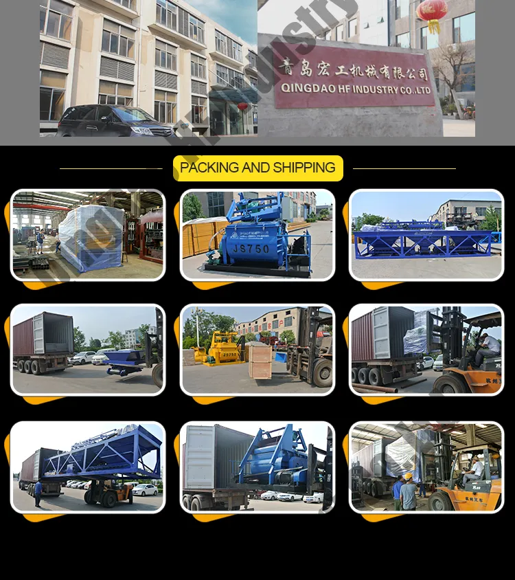 Qt4-20 PLC Control Hydraulic System Solid Concrete Block Making Machine Price