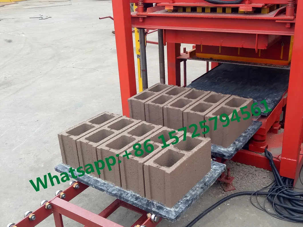 Qt4-25 Automatic Block Making Machine Concrete Mixer Machinery Construction Block Machine