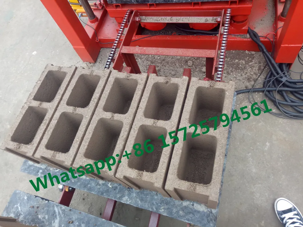 Qt4-25 Automatic Block Making Machine Concrete Mixer Machinery Construction Block Machine