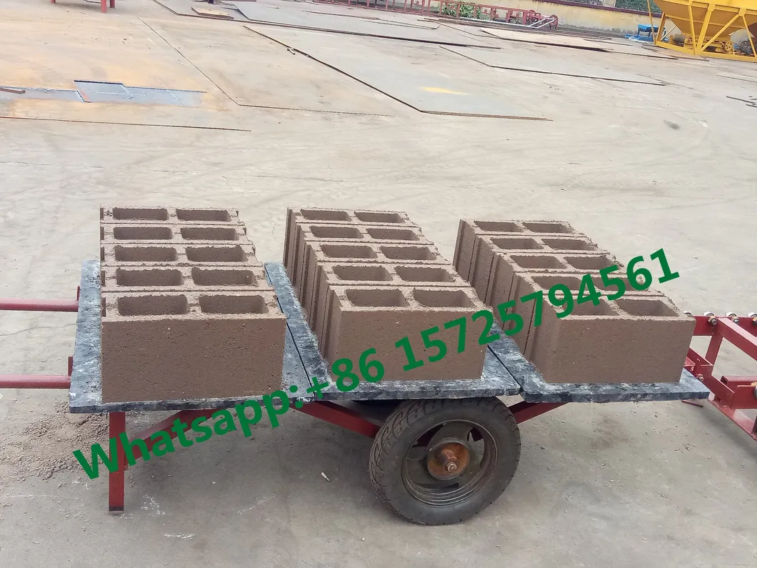 Qt4-25 Automatic Block Making Machine Concrete Mixer Machinery Construction Block Machine