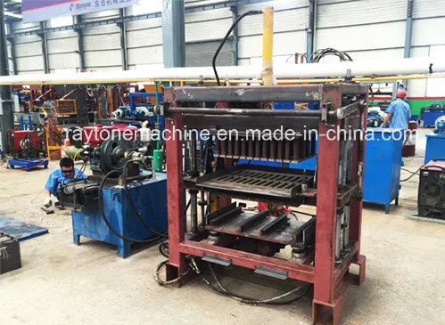 Qt4-30 Concrete Diesel Hydraulic Paver Solid Hollow Block Brick Machine