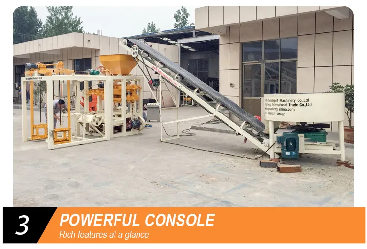 QT40c-1semi Automatic Adobe Block Machine Lowest Price