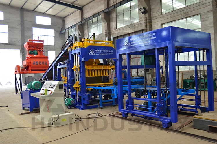 Qt5-15 Block Molding Machines Automatic Brick Making Machine for Sale