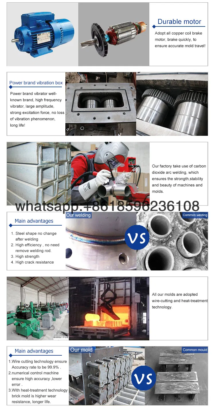 Qt5-15 Full Autoamtic Interlocking Block Making Machine