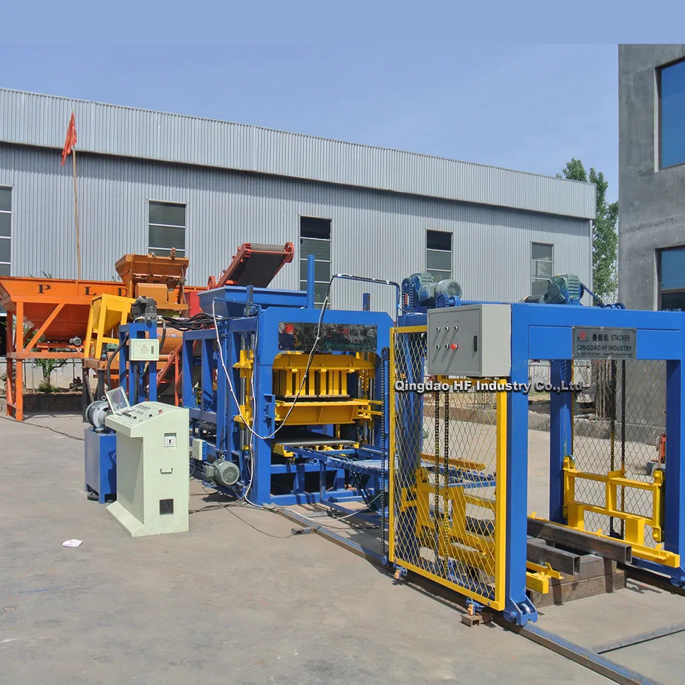 Qt6-15 Block Making Machine for Sale Cement Lego Bricks Hydraulic Linea Factory