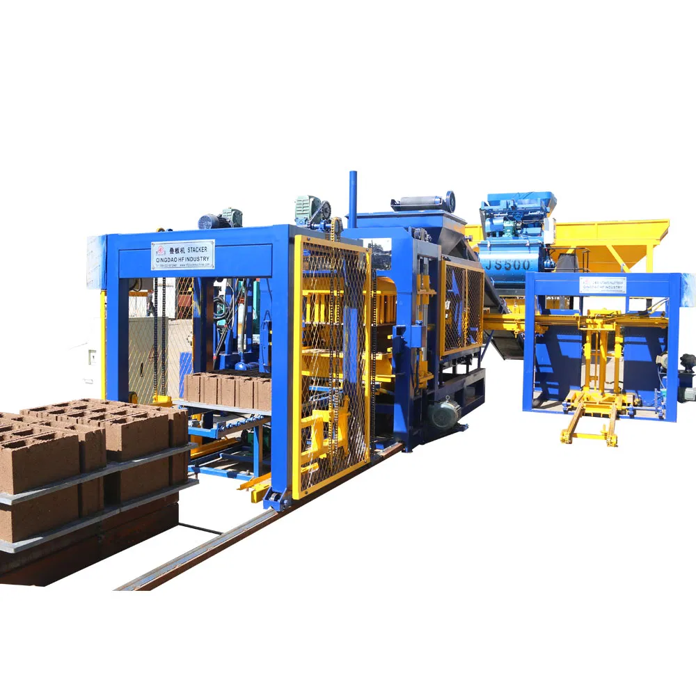 Qt6-15 Block Making Machine for Sale Cement Lego Bricks Hydraulic Linea Factory