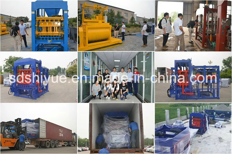 Qt6-15 Concrete Brick /Block Making Machine Price