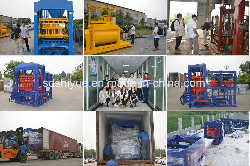 Qt6-15 Fully Automatic Hydraulic Concrete Hollow/Paving/Solid/Curbstone/Paver/Porous Block/Brick Making Machine