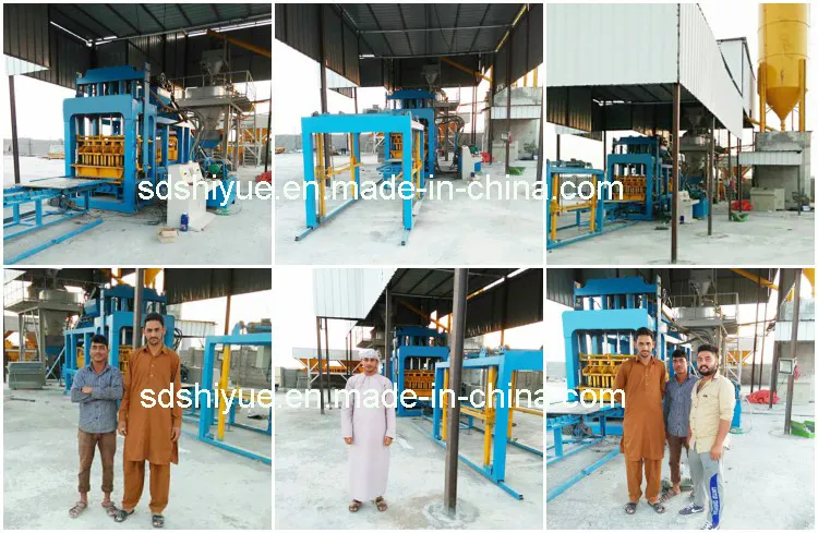 Qt6-15 Fully Automatic Hydraulic Concrete Hollow/Paving/Solid/Curbstone/Paver/Porous Block/Brick Making Machine