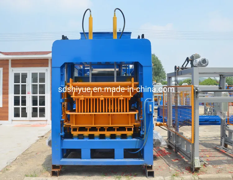 Qt6-15 Fully Automatic Hydraulic Concrete Hollow/Paving/Solid/Curbstone/Paver/Porous Block/Brick Making Machine