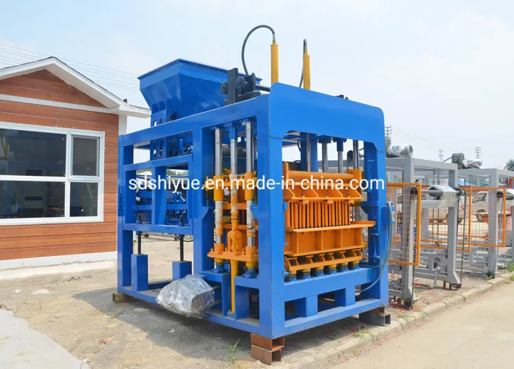 Qt6-15 Fully Automatic Hydraulic Concrete Hollow/Paving/Solid/Curbstone/Paver/Porous Block/Brick Making Machine