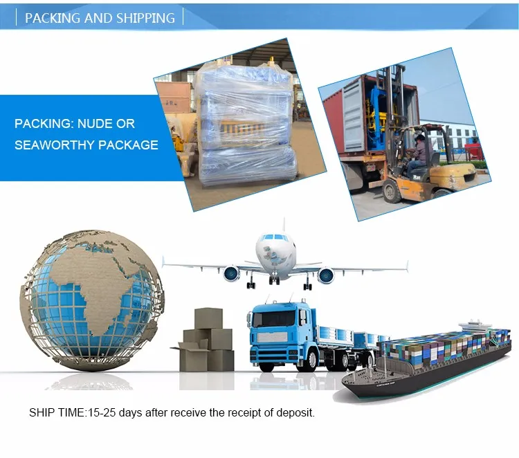 Qt6-15 Hydraulic Concrete Brick/Block Making Machine in Ethiopia