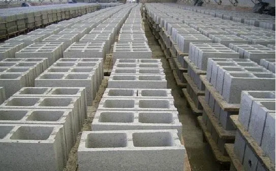 Qtj4-26c Automatic Brick Plant Concrete Hollow Block Machine